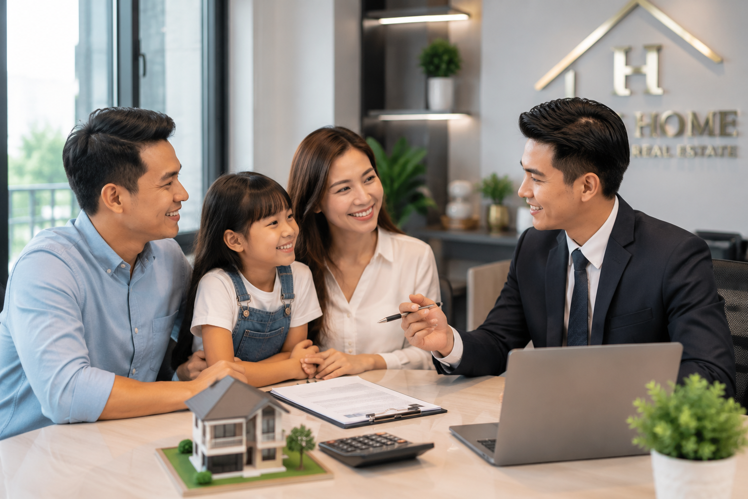 Nhận bàn giao nhà sau khi hoàn tất giao dịch