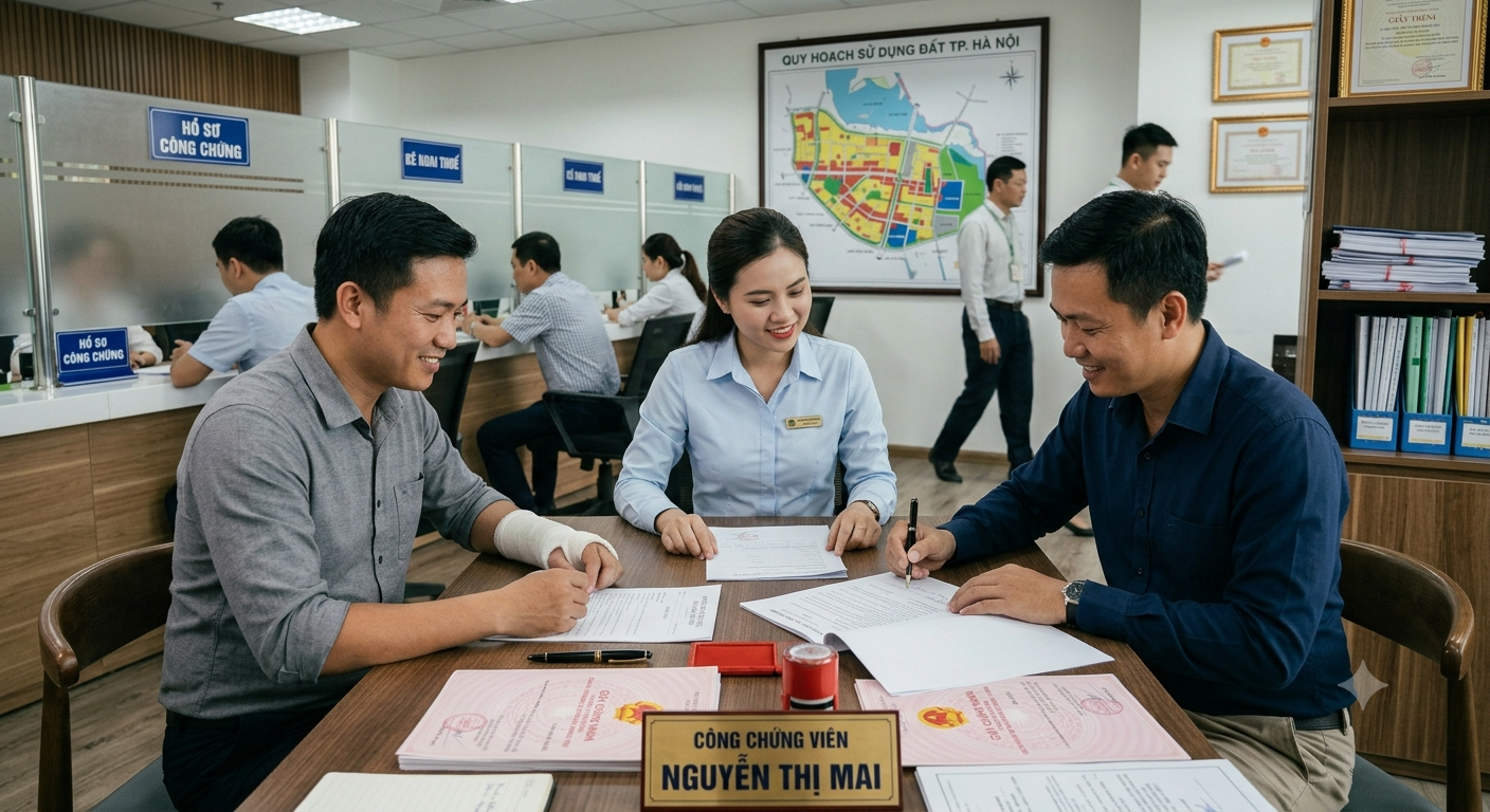 Công chứng hợp đồng mua bán nhà