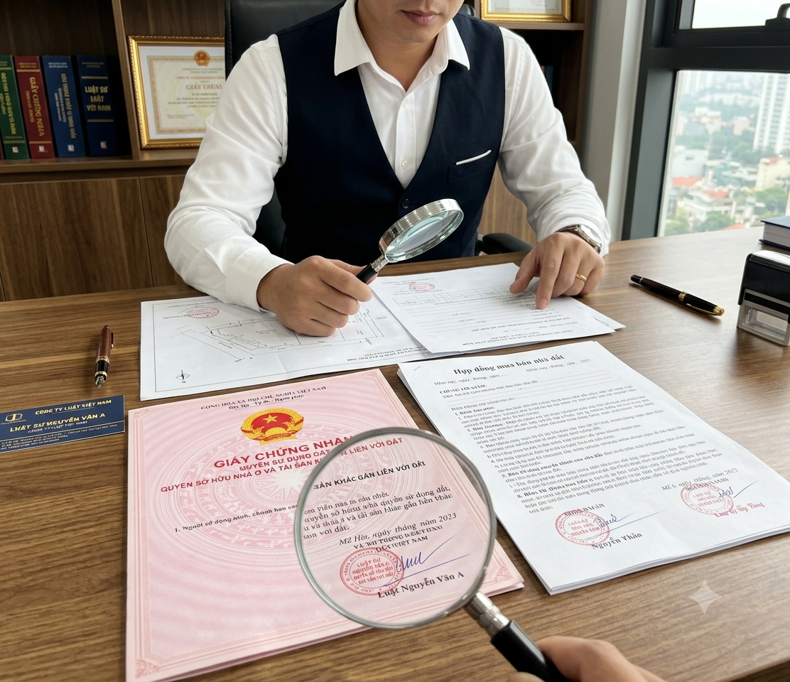 Kiểm tra pháp lý trước khi mua nhà