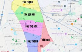 Top 2 phường có bất động sản tiềm năng nhất khu vực Quận Tân Phú cũ, Thành Phố Hồ Chí Minh quý 2/2026